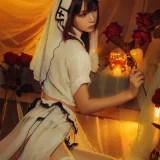 疯猫ss《魔女样双笙本 黄昏修女》主题写真：17张全套美图