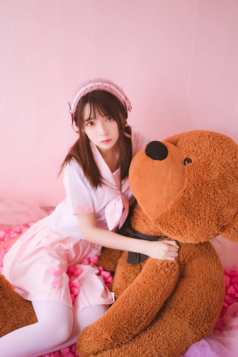 疯猫ss《丝袜狂想曲（粉）》主题写真：54张全套美图
