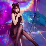 疯猫ss《丝袜狂想曲（光）》主题写真：34张全套美图
