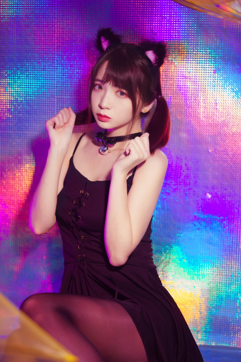 疯猫ss《丝袜狂想曲（光）》主题写真：34张全套美图