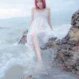 疯猫ss《思绪本 礁石人鱼》主题写真：30张全套美图