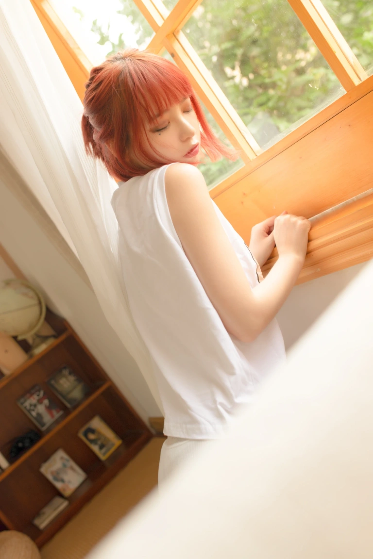 疯猫ss《思绪本 夏日和风》主题写真：32张全套美图