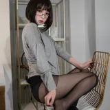 疯猫ss《OL真爱本子 居家OL》主题写真：30张全套美图
