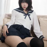 疯猫ss《病娇JK》主题写真：40张全套美图