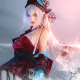 疯猫ss《浊心斯卡蒂》主题写真：18张全套美图