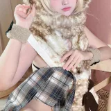 疯猫ss《2022新春生日本02 麋鹿少女》主题写真：80张全套美图