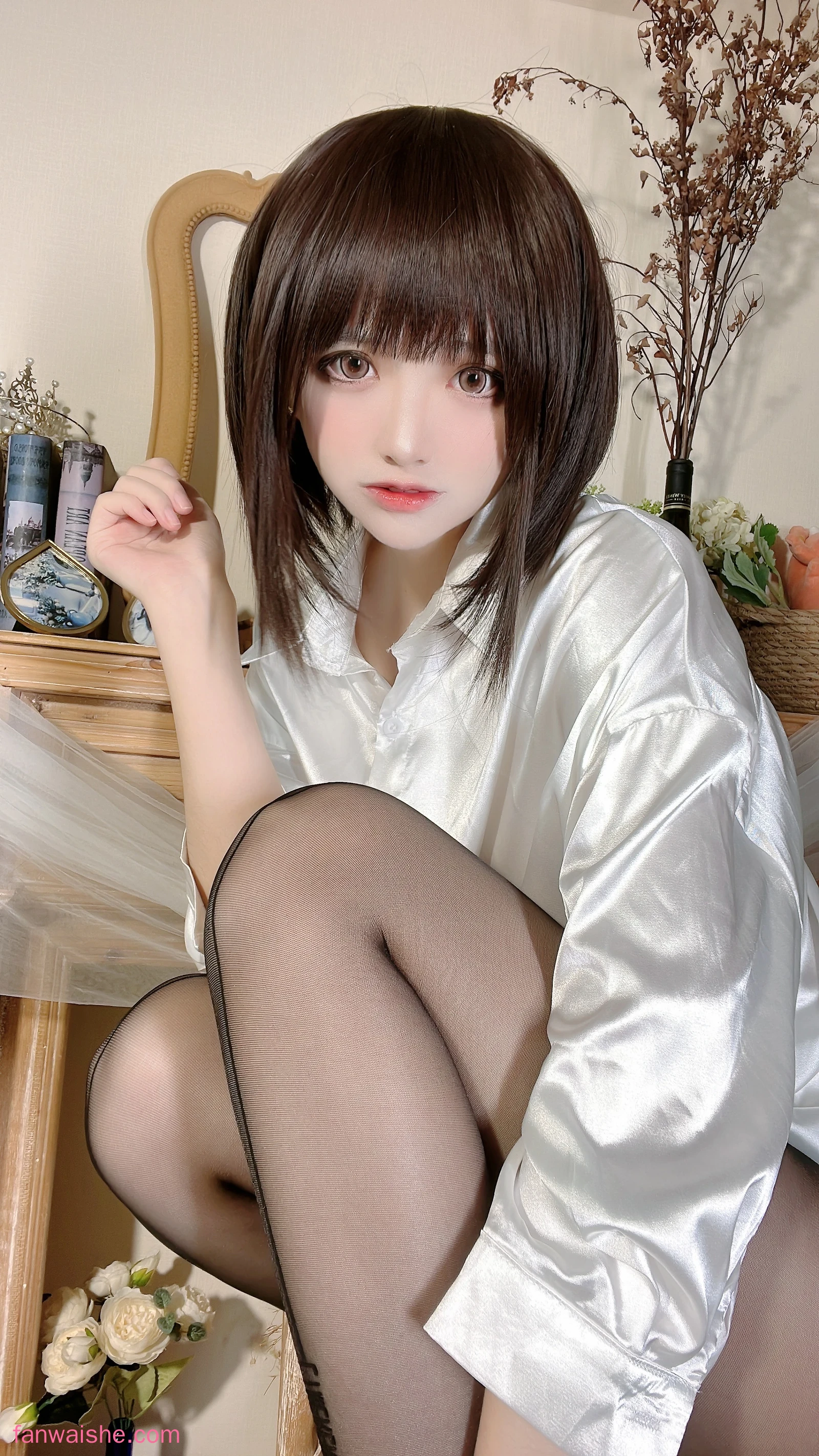 疯猫ss 疯猫ss NO.121 - 2022新春生日本03 白衬衫少女