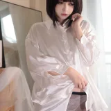 疯猫ss《2022新春生日本03 白衬衫少女》主题写真：80张全套美图