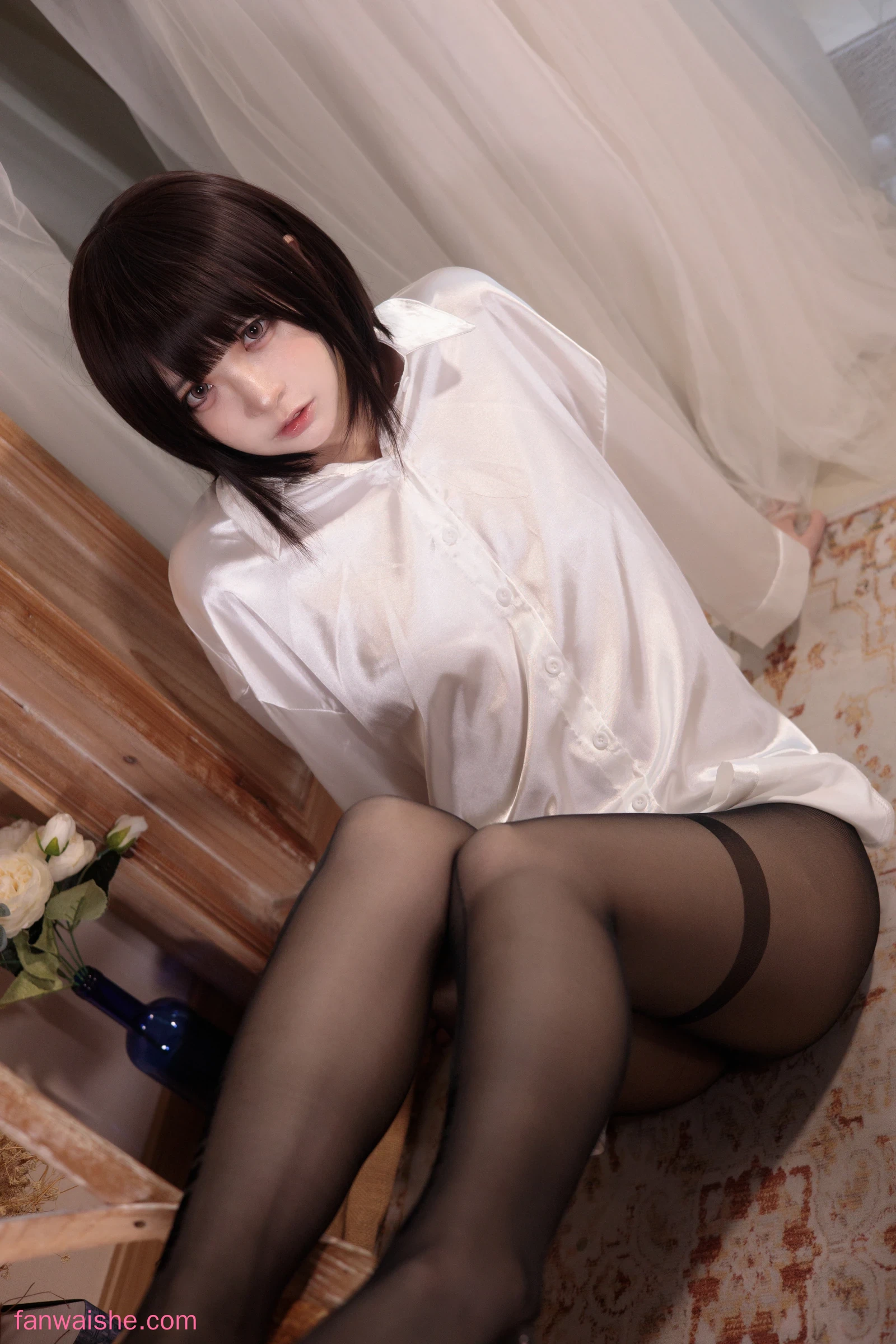 疯猫ss 疯猫ss NO.121 - 2022新春生日本03 白衬衫少女