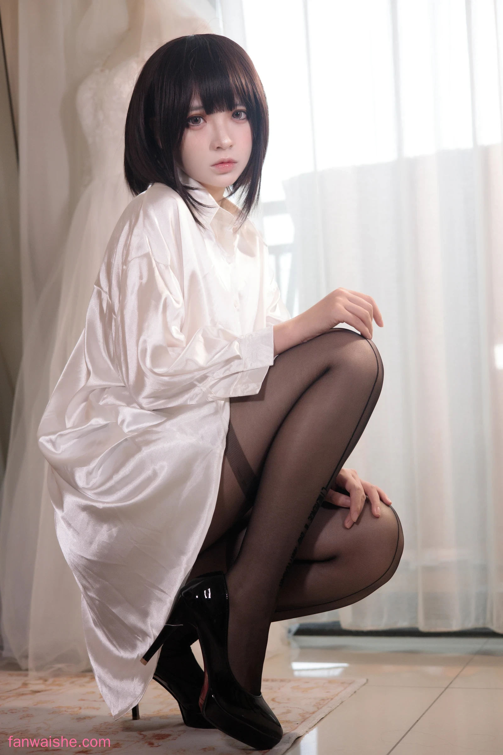 疯猫ss 疯猫ss NO.121 - 2022新春生日本03 白衬衫少女