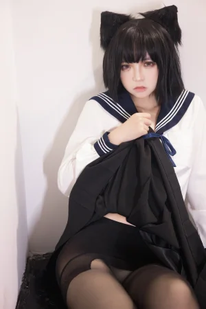 疯猫ss《2022新春生日本04 制服少女》主题写真：80张全套美图，含5个视频