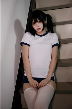 疯猫ss《白色情人节福袋 体操服》主题写真：40张全套美图