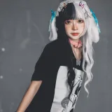 疯猫ss《雀斑少女》主题写真：12张全套美图