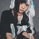 疯猫ss《雀斑少女》主题写真：12张全套美图