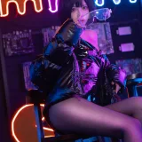 疯猫ss《赛博少女》主题写真：40张全套美图