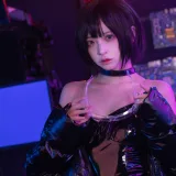 疯猫ss《赛博少女》主题写真：40张全套美图