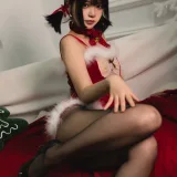 疯猫ss《2022圣诞快乐》主题写真：30张全套美图