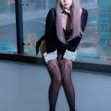 疯猫ss《珍藏版4 紫发礼服兔》主题写真：42张全套美图