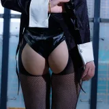 疯猫ss《珍藏版4 紫发礼服兔》主题写真：42张全套美图