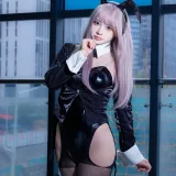 疯猫ss《珍藏版4 紫发礼服兔》主题写真：42张全套美图