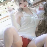 疯猫ss《2023圣诞特典＆白色毛衣》主题写真：98张全套美图，含1个视频