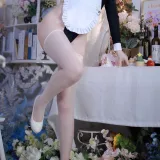 疯猫ss《少女衣橱 连体女仆装》主题写真：58张全套美图