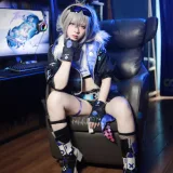 疯猫ss《少女衣橱 银狼》主题写真：37张全套美图