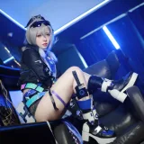 疯猫ss《少女衣橱 银狼》主题写真：37张全套美图