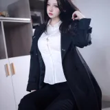疯猫ss《少女衣橱 西装裤》主题写真：41张全套美图