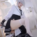 疯猫ss《2b》主题写真：53张全套美图