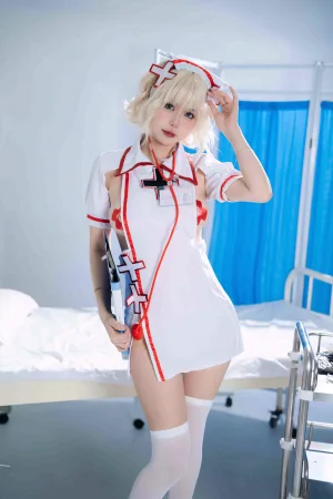 Tina很妖孽呀《白色护士妹妹》主题写真：48张全套美图