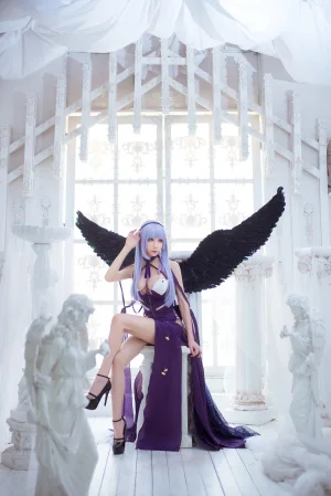 Tomoyo酱《碧蓝 黛朵》主题写真：20张全套美图
