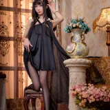 Tomoyo酱《碧蓝 能代礼服》主题写真：12张全套美图