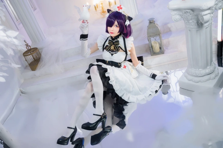 Tomoyo酱《碧蓝航线 贾维斯》主题写真：25张全套美图