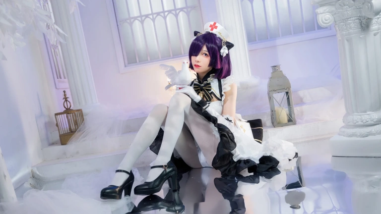 Tomoyo酱《碧蓝航线 贾维斯》主题写真：25张全套美图