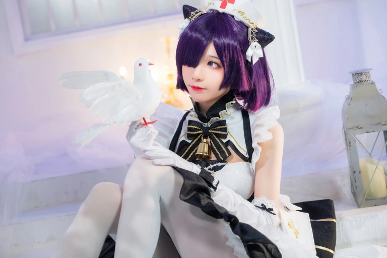Tomoyo酱《碧蓝航线 贾维斯》主题写真：25张全套美图
