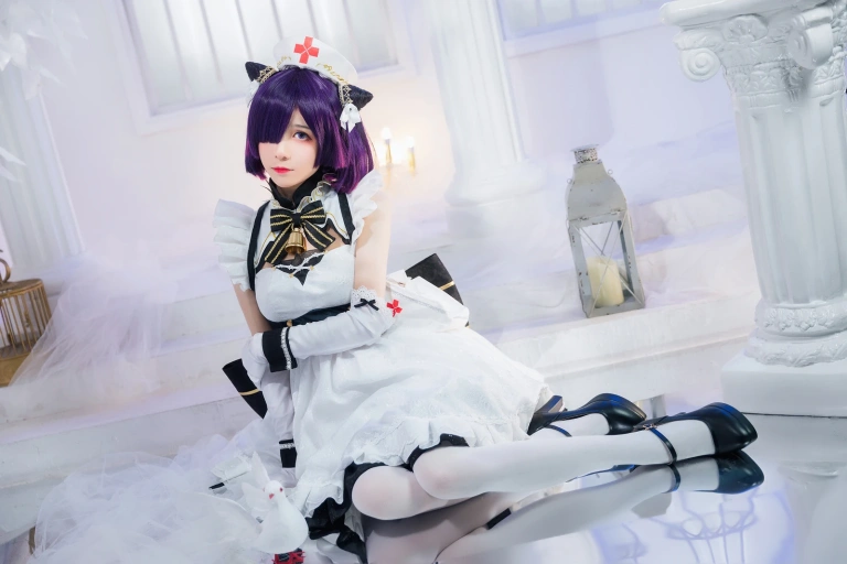 Tomoyo酱《碧蓝航线 贾维斯》主题写真：25张全套美图