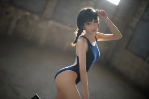 Tomoyo酱《竞泳》主题写真：23张全套美图