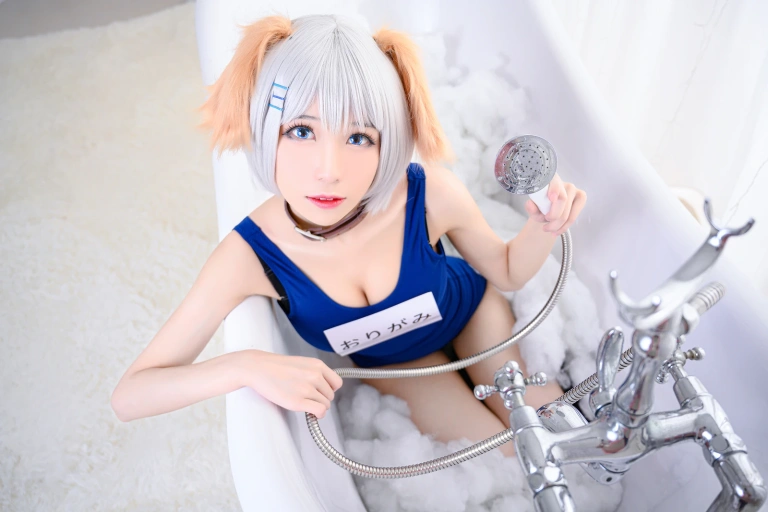 Tomoyo酱《鸢一折纸 死库水》主题写真：12张全套美图