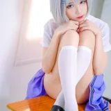 Tomoyo酱《鸢一折纸 校服》主题写真：12张全套美图