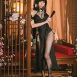 Tomoyo酱《碧蓝航线 镇海旗袍》主题写真：27张全套美图