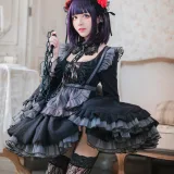Tomoyo酱《更衣人偶 黑江雫》主题写真：37张全套美图