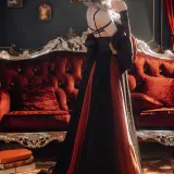 Tomoyo酱《碧蓝航线 吕佐夫礼服》主题写真：29张全套美图