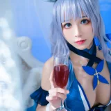 Tomoyo酱《碧蓝航线 信浓礼服》主题写真：22张全套美图