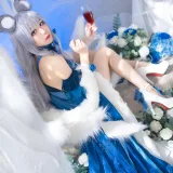 Tomoyo酱《碧蓝航线 信浓礼服》主题写真：22张全套美图