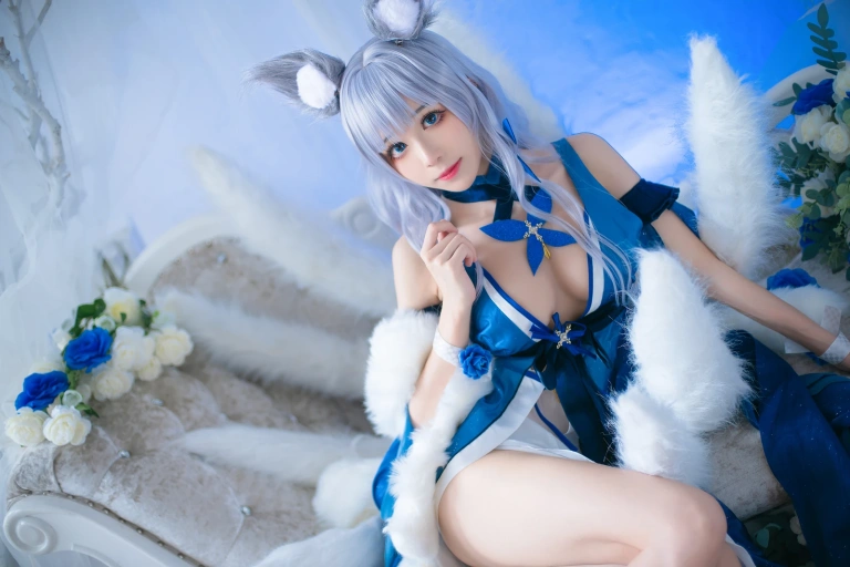 Tomoyo酱《碧蓝航线 信浓礼服》主题写真：22张全套美图