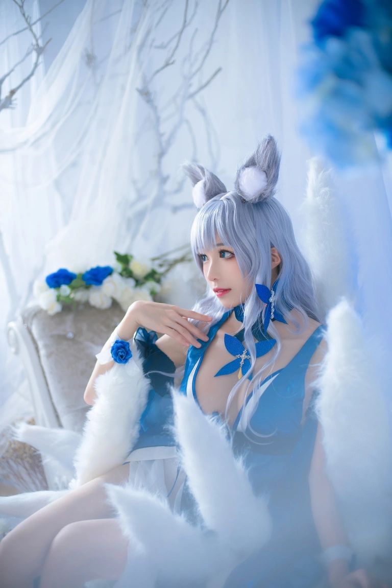 Tomoyo酱《碧蓝航线 信浓礼服》主题写真：22张全套美图