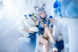 Tomoyo酱《碧蓝航线 信浓礼服》主题写真：22张全套美图