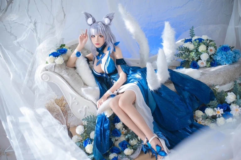 Tomoyo酱《碧蓝航线 信浓礼服》主题写真：22张全套美图