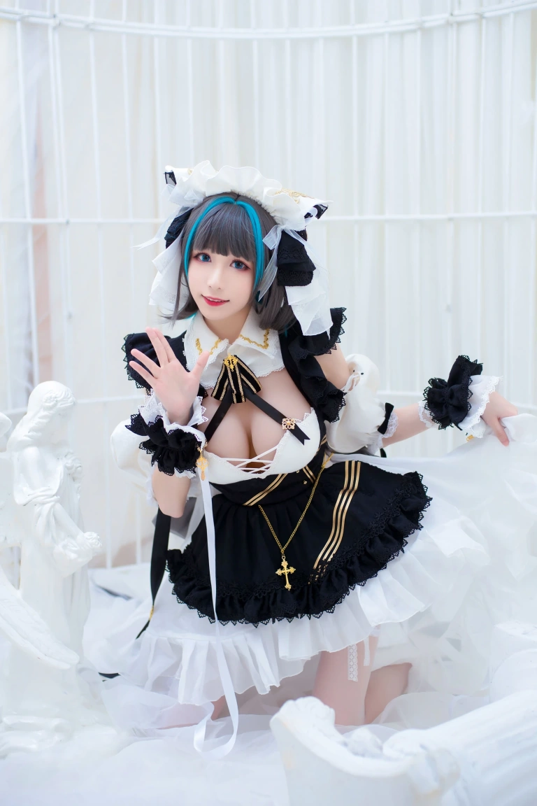 Tomoyo酱《碧蓝航线 柴郡》主题写真：28张全套美图